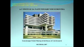 AV fistule sa nativnim krvnim sudovima – Vimeo thumbnail