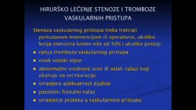 Hirurško lečenje stenoze i tromboze vaskularnih pristupa – Vimeo thumbnail