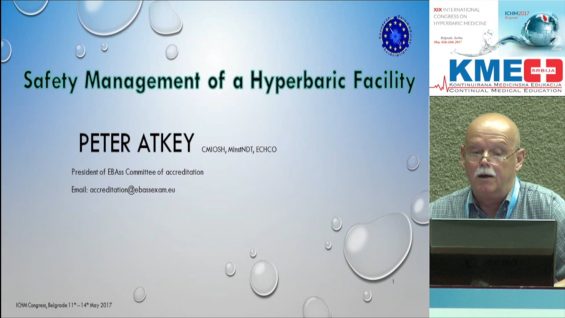 Safety Management of a Hyperbaric Facility – Vimeo thumbnail
