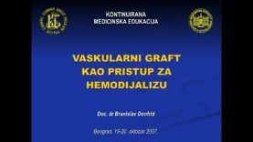 Vaskularni graft kao pristup za hemodijalizu – Vimeo thumbnail